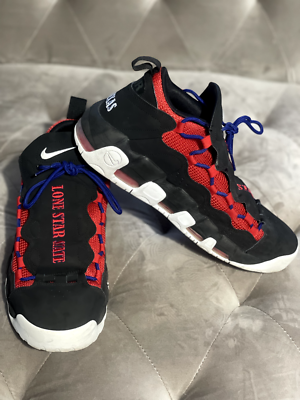 Nike Air Shoes MENS More‎ Money Lone Star State Texas Red Blue Black Sneakers 11 NIKE Air Shoes Sneakers Lone Star State TEXAS 2019 SIZE 11  main image 4