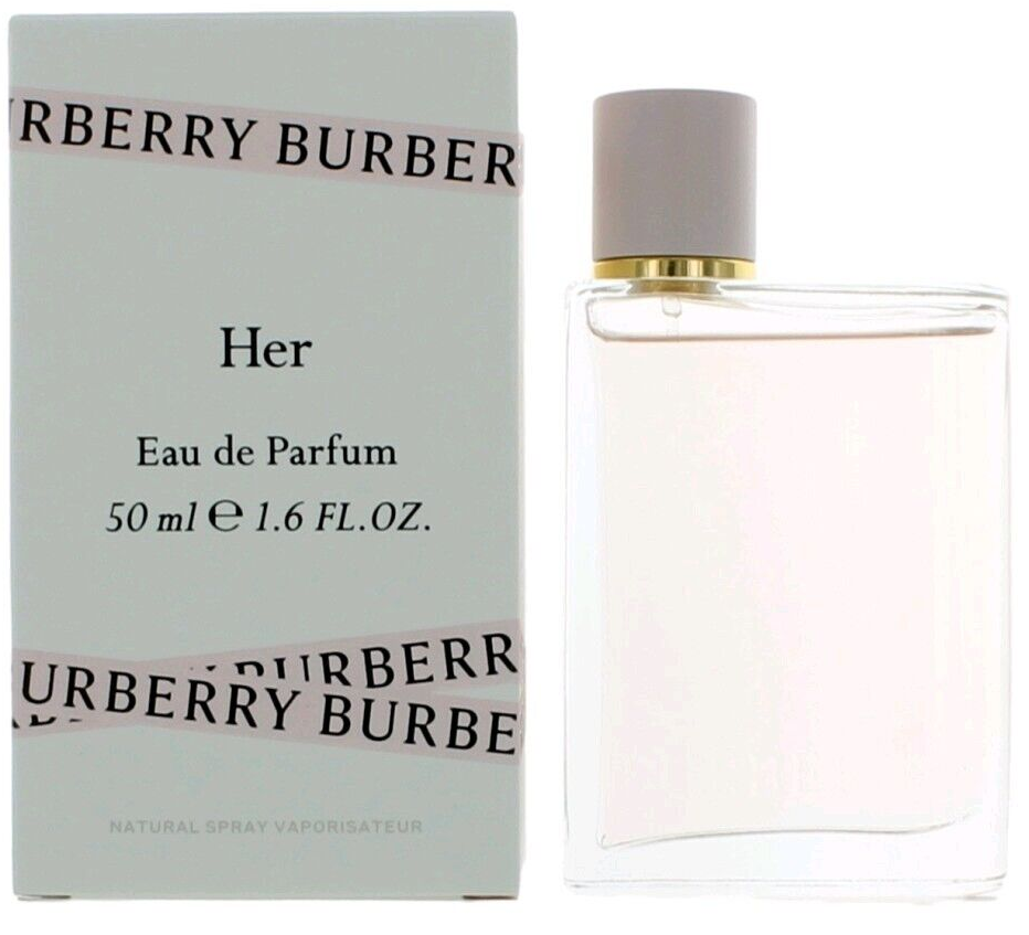BURBERRY HER EAU DE PARFUM SPRAY FOR WOMEN 1.6 Oz / 50 ml BRAND