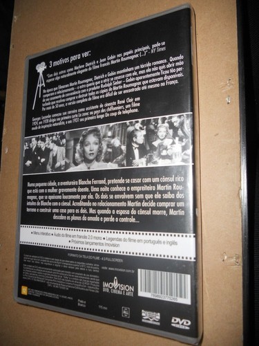 Marlene Dietrich (Blanche} Jean Gabin Martin Roumagnac b&w DVD The Room Upstairs - Picture 2 of 9