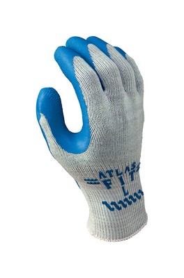 Atlas 300L-09.RT Blue/Light Gray Ergonomic Protective Gloves Large (Pack of 12)