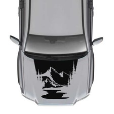 Sticker Kit Modern Hood Stripes For Toyota Tacoma Trd Pro Sport 4x4 Design Turbo