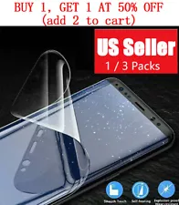 HYDROGEL Screen Protector For Samsung Galaxy S25 S24 S23 S22 Ultra Plus Note FE