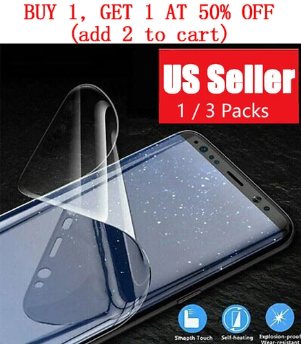HYDROGEL Screen Protector For Samsung Galaxy S26 S25 S24 S23 Ultra Plus Note FE
