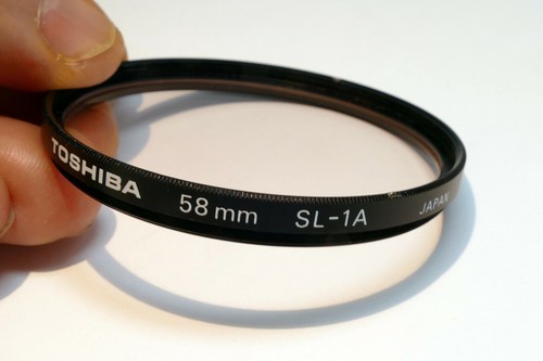 Toshiba 1A sky 58mm filter Skylight SL-1A - Picture 3 of 11