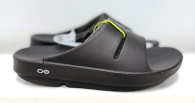 #ad #ad OOFOS OOAHH Sandal Slide Recovery Footware Unisex #1100 Black Choose Size $39.90