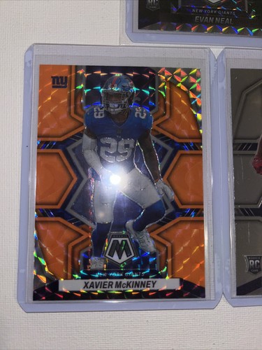 2022 Panini Mosaic Evan Neal Genesis SSP RC | Wan’dale Robinson Pink- Kayvon RC - Picture 5 of 10