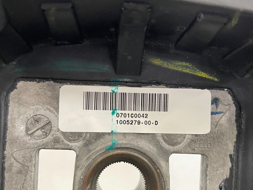 ⭐2012-2021 TESLA MODEL S &X LEATHER BLACK STEERING WHEEL 1005279-00-D OEM LOT2TP - Picture 9 of 11