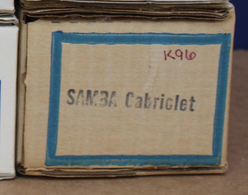 Provence Moulage K96 1:43 1981-86 Talbot Samba cabriolet resina e kit inciso nuovo con scatola - Foto 4 di 4