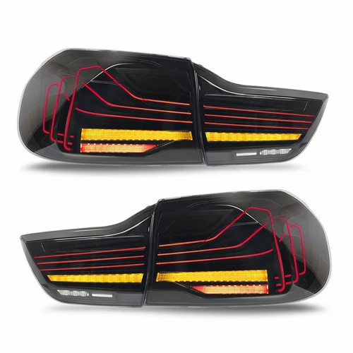 CSL LED Tail Light Dynamic Turn Signal Rear Lamp for BMW 4 Series M4 F82 F36 F32 - Foto 3 di 12