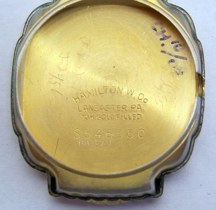 Vintage 10k GF HAMILTON ROLAND Winding Watch 1940s Cal 987A
