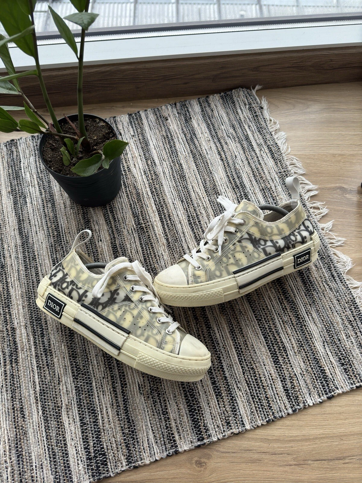 Chaussures Baskets Dior B23 Monogramme Taille 39 Femme