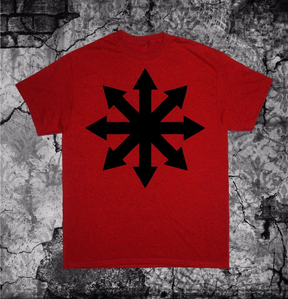 Camisa Símbolo del Caos - Estrella Pentáculo Oculto Punk Metal Grunge Gótico de Cruz Foto 4 de 4