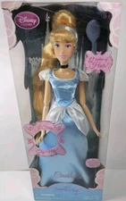 Singing Doll Disney Store Cinderella Princess Doll, 2011, New in Box 12in Hair