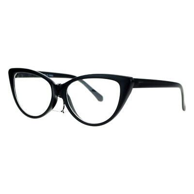 Womens Cateye Clear Lens Eyeglasses Vintage Retro Fashion Glasses
