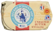 Beurre D'Isigny AOP French Butter Unsalted 