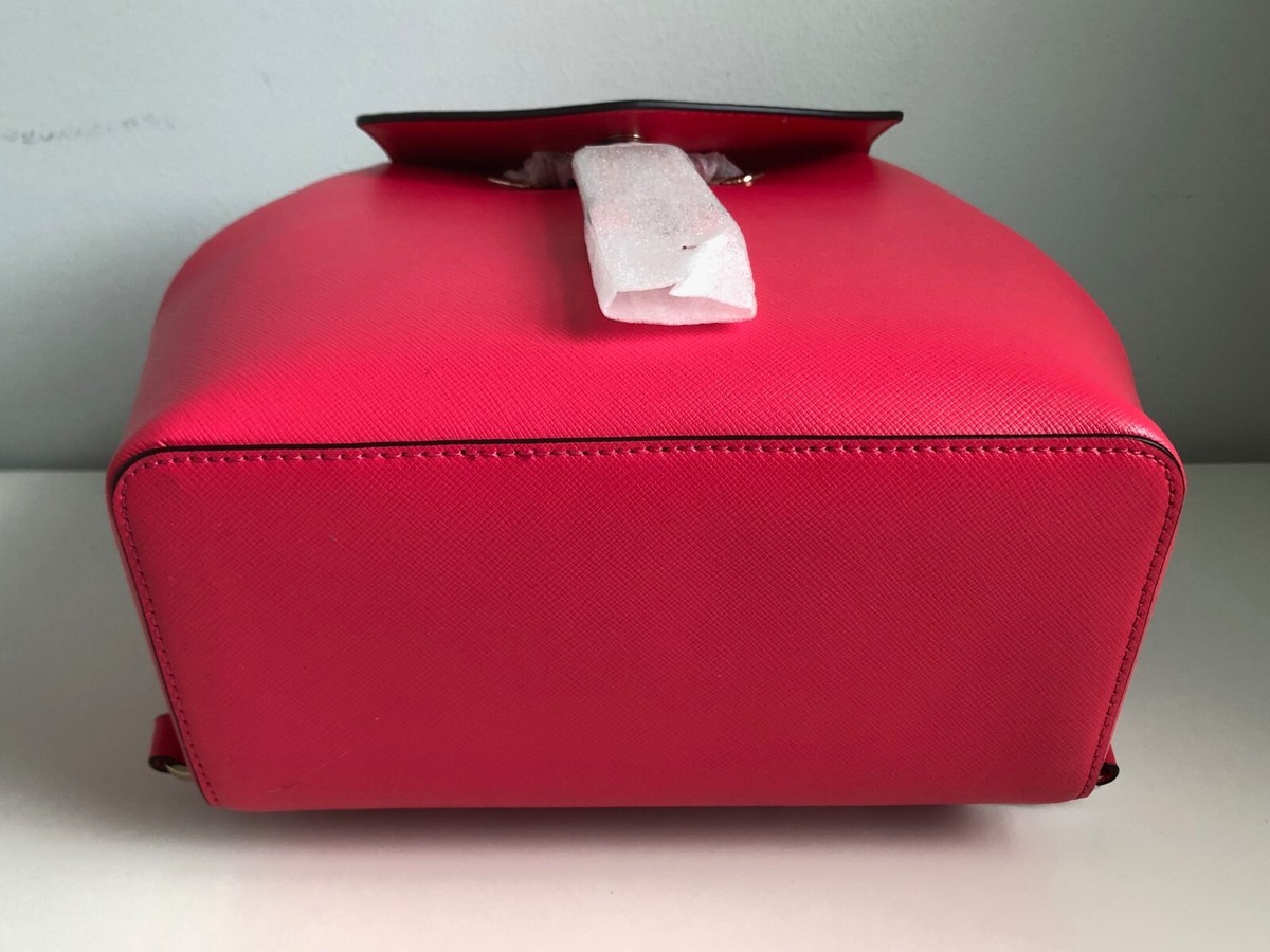 ?️KATE SPADE NEW YORK Lizzie Medium Flap Saffiano Leather Backpack Bikini Pink NWT KATE SPADE Lizzie Medium Flap Saffiano Leather Backpack  main image 3