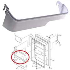 Refrigerator Door Middle Shelf Bin 240337901 Frigidaire FFHT2126LW3 LFHT2131QP0