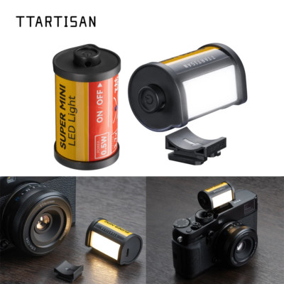 DE TTARTISAN Mini LED Magnetic Small Panel Light 3000K/4500K/6000K Rechargeable
