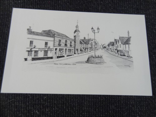 Marktplatz Coggeshall Essex Colchester Postkarte - 103574