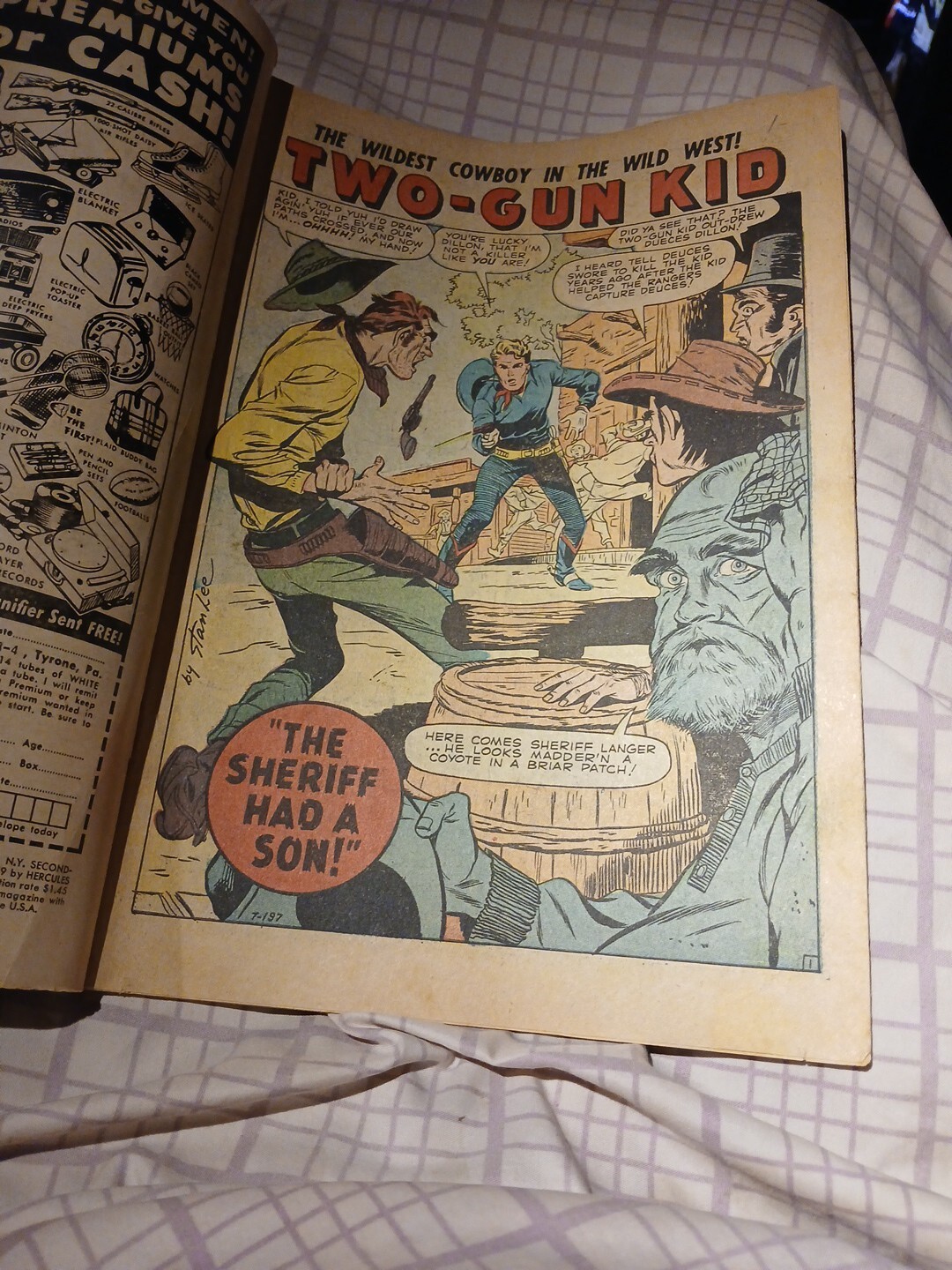 Two-Gun Kid #47 Marvel Atlas 1959 Jack Davis gunfight cover Silver Age Stan Lee thumbnail 4