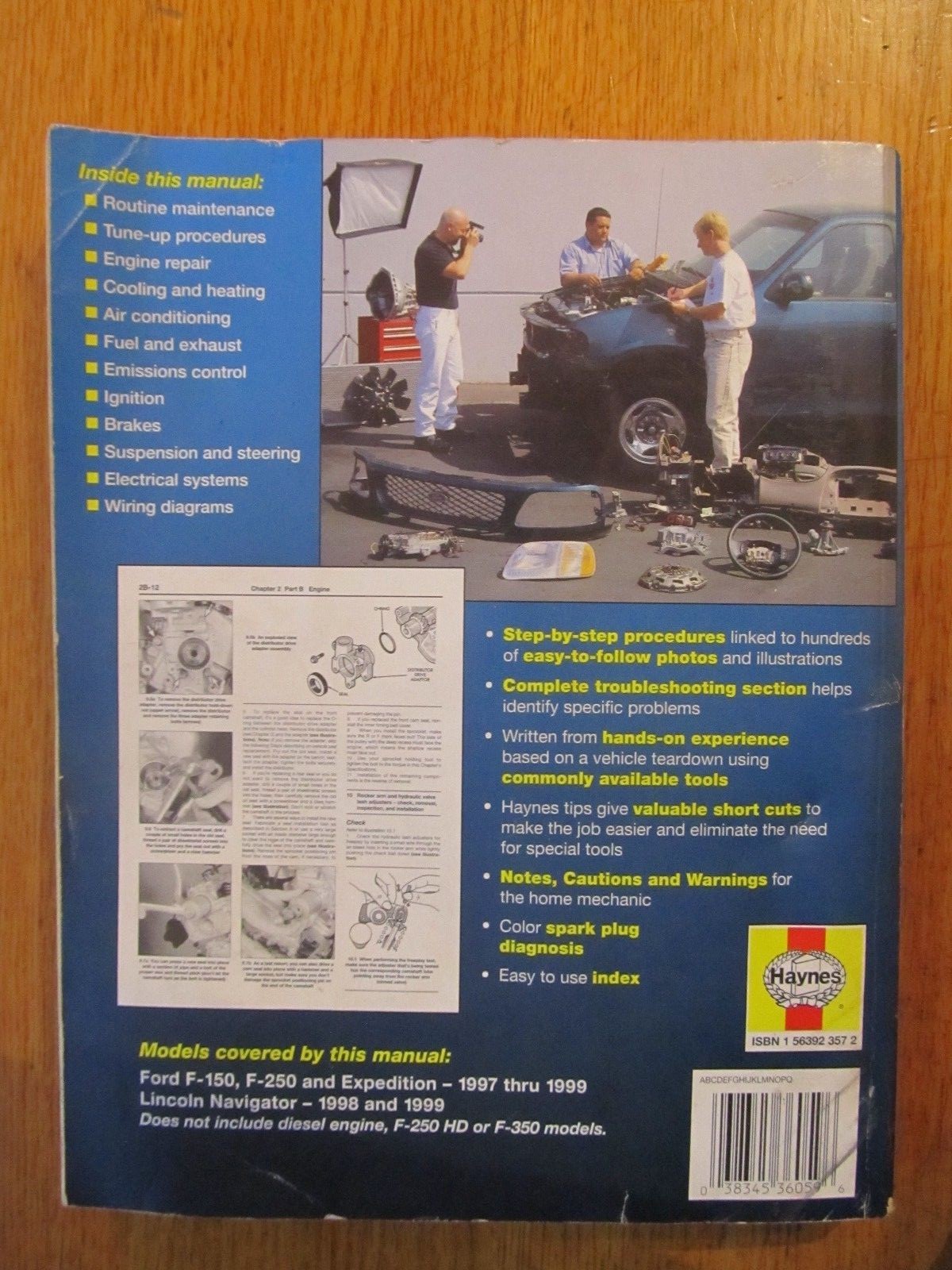 Haynes Repair Manual 36059 Lincoln Ford Pick UPS Expedition 1997-1999 F150  F250 | eBay