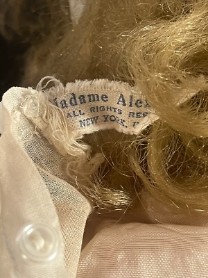 Vintage 1953 Madame Alexander Rosebud Crier Baby Doll 18 Vintage 1953 Madame Alexander Rosebud Crier Baby Doll 18