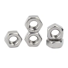 Hex Fine Thread Nut A2 Stainless Steel Hexagon Hex Nuts M6 M8 M10 M12-M24 DIN934