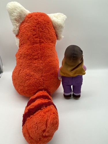 Turning Red Large Panda Mei and Best Friend Abby Plush - Picture 5 of 15