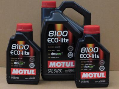 9,13 /l Motul 8100 Eco-lite 5W-30 7 Ltr GM dexos1 GEN2 ILSAC GF-6a