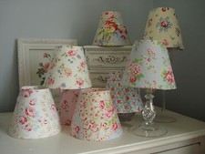 **FLORAL CANDLE LAMPSHADES**CATH KIDSTON AND OTHERS**  FRENCH COUNTRY STYLE CHIC