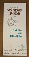 1960s Winter Park Colorado Ski Resort Brochure Vintage