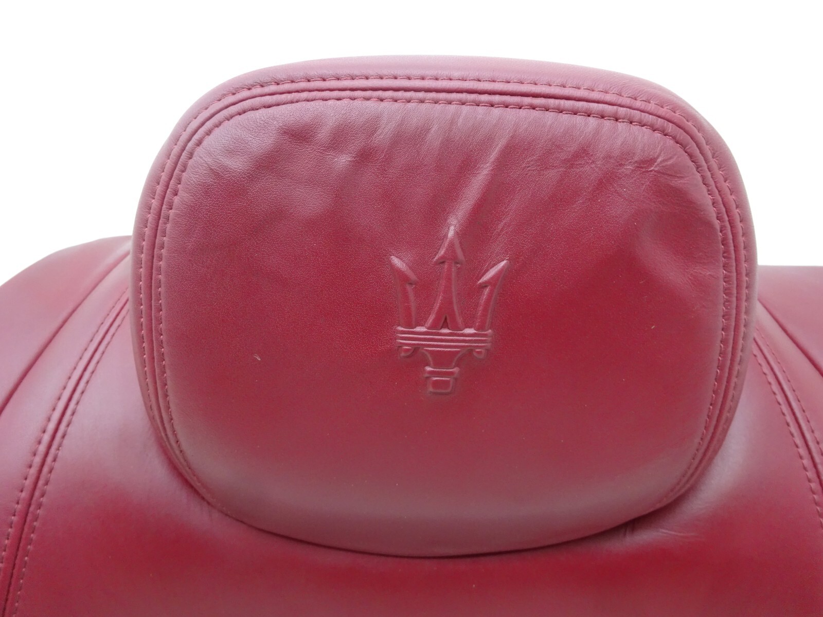 14-17 Maserati Ghibli Rear Right Passenger Upper Seat Cushion Red OEM DE231038