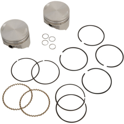 KB Performance Hypereutectic Piston Kit - +0.010'' - 3.498'' Bore | KB258+10