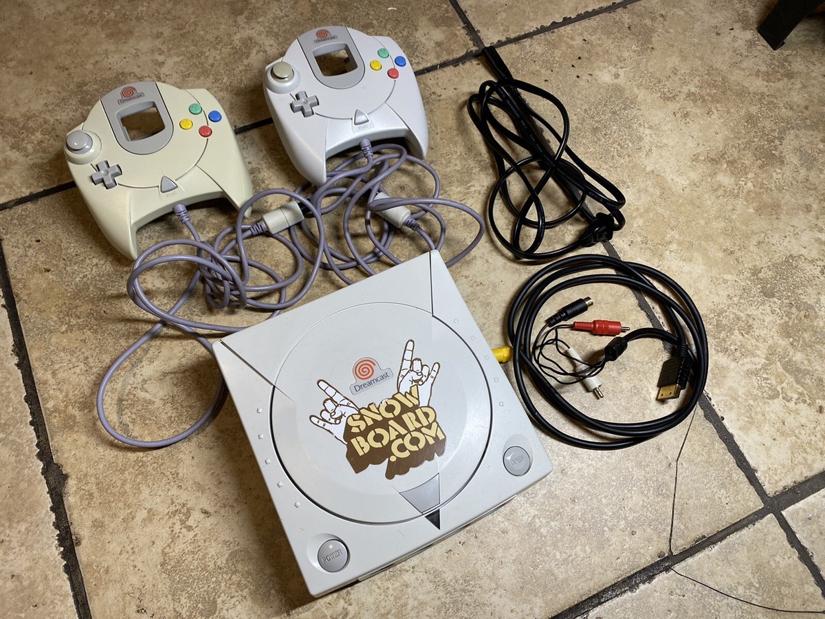 SEGA Dreamcast Console - White with OEM Controller & VMU +