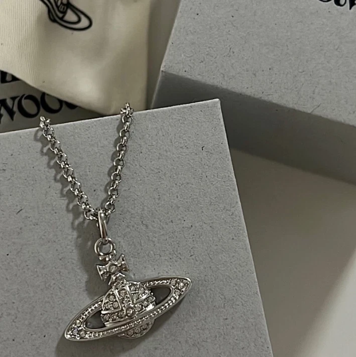 Vivienne Westwood Mini Bas Relief Pendant Silver /Brand New / 100%  Authentic | eBay