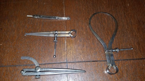 Zeichenwerkzeuge Konvolut - Bild 1 von 9