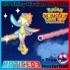 ✨Shiny Hisuian Lilligant 6IV✨ Pokemon Scarlet & Violet 🚀Fast🚀