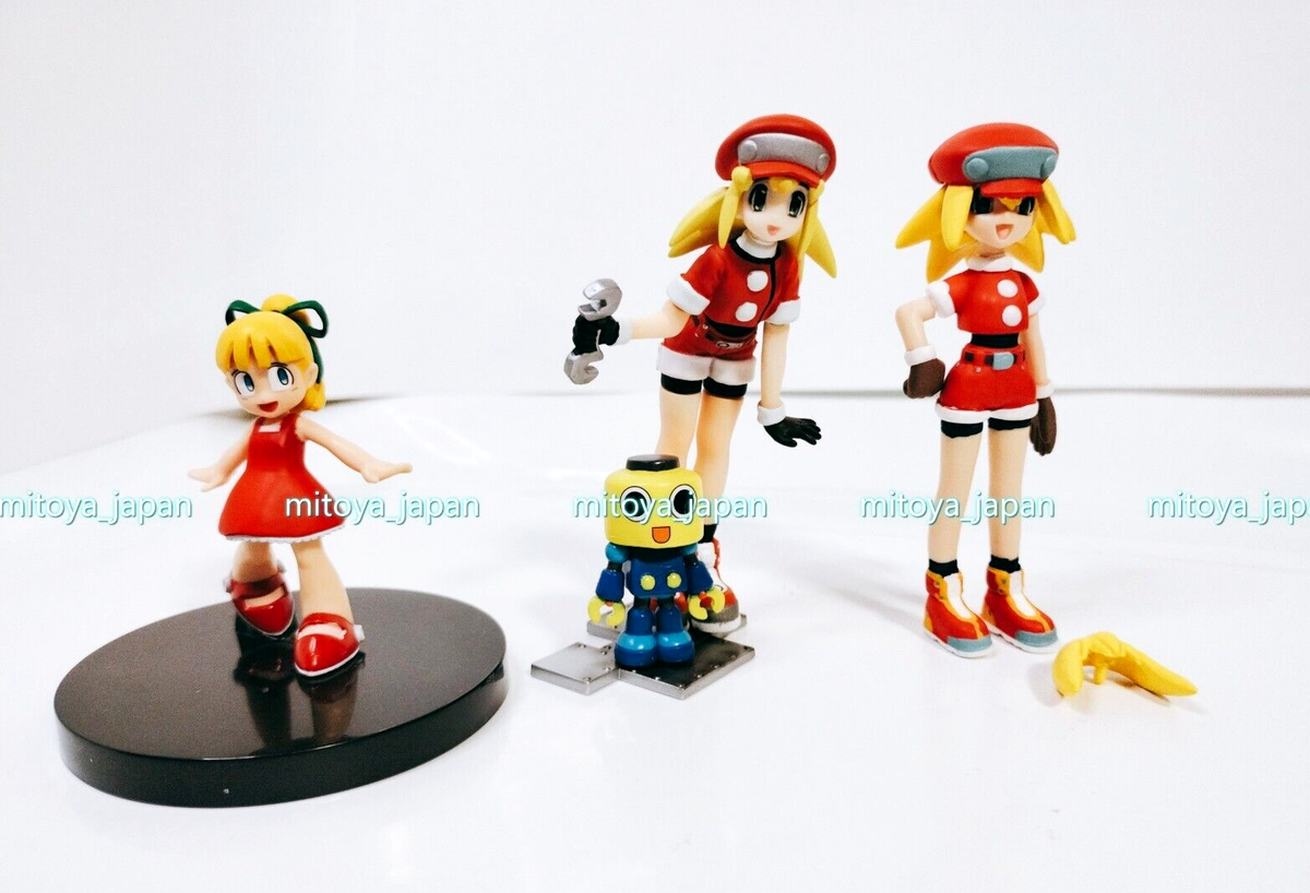 Mega Man Roll Caskett Figure set SR Namco x Capcom Bandai Cho
