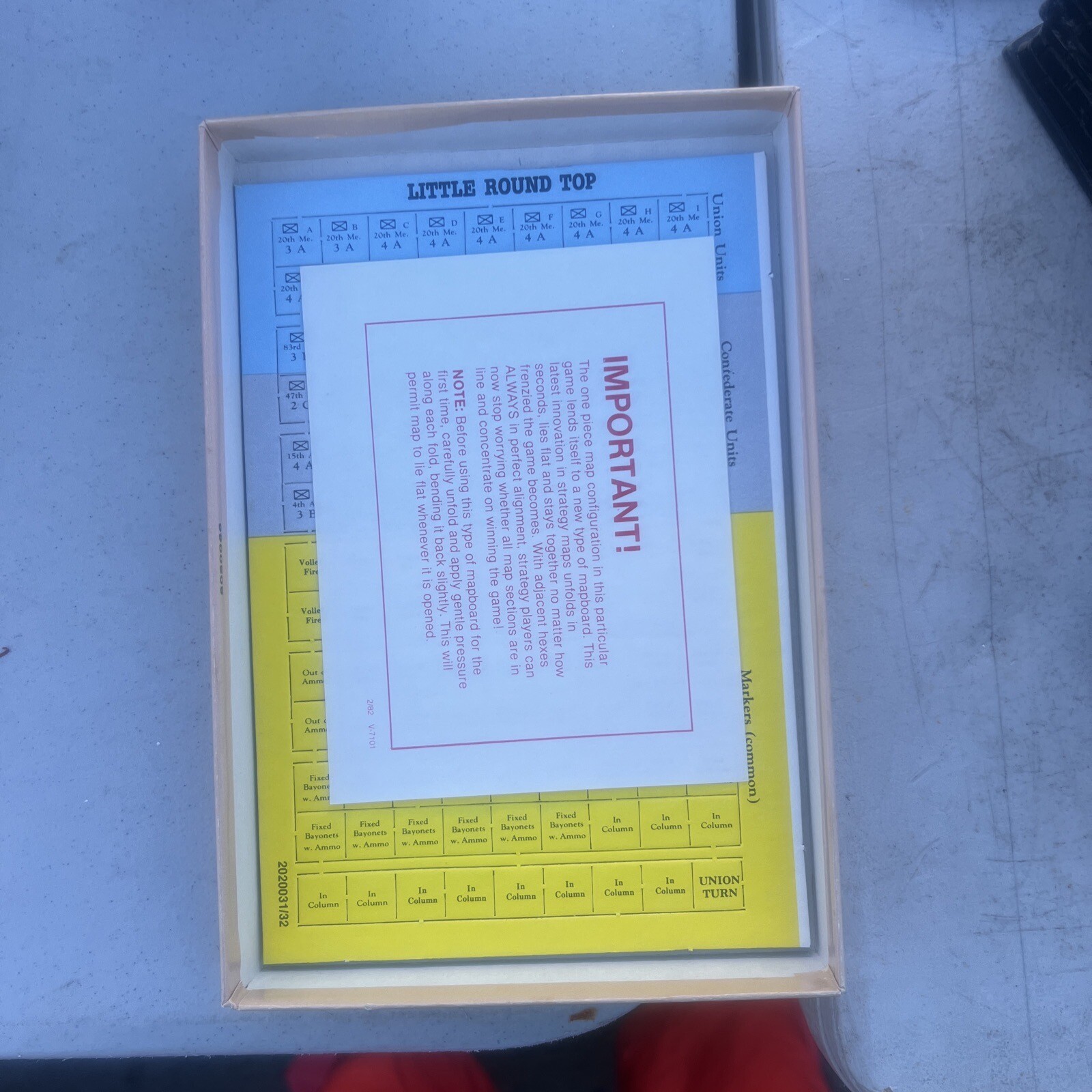 Little Round Top Avalon Hill RPG 1982 Civil War Game Complete Unpunched