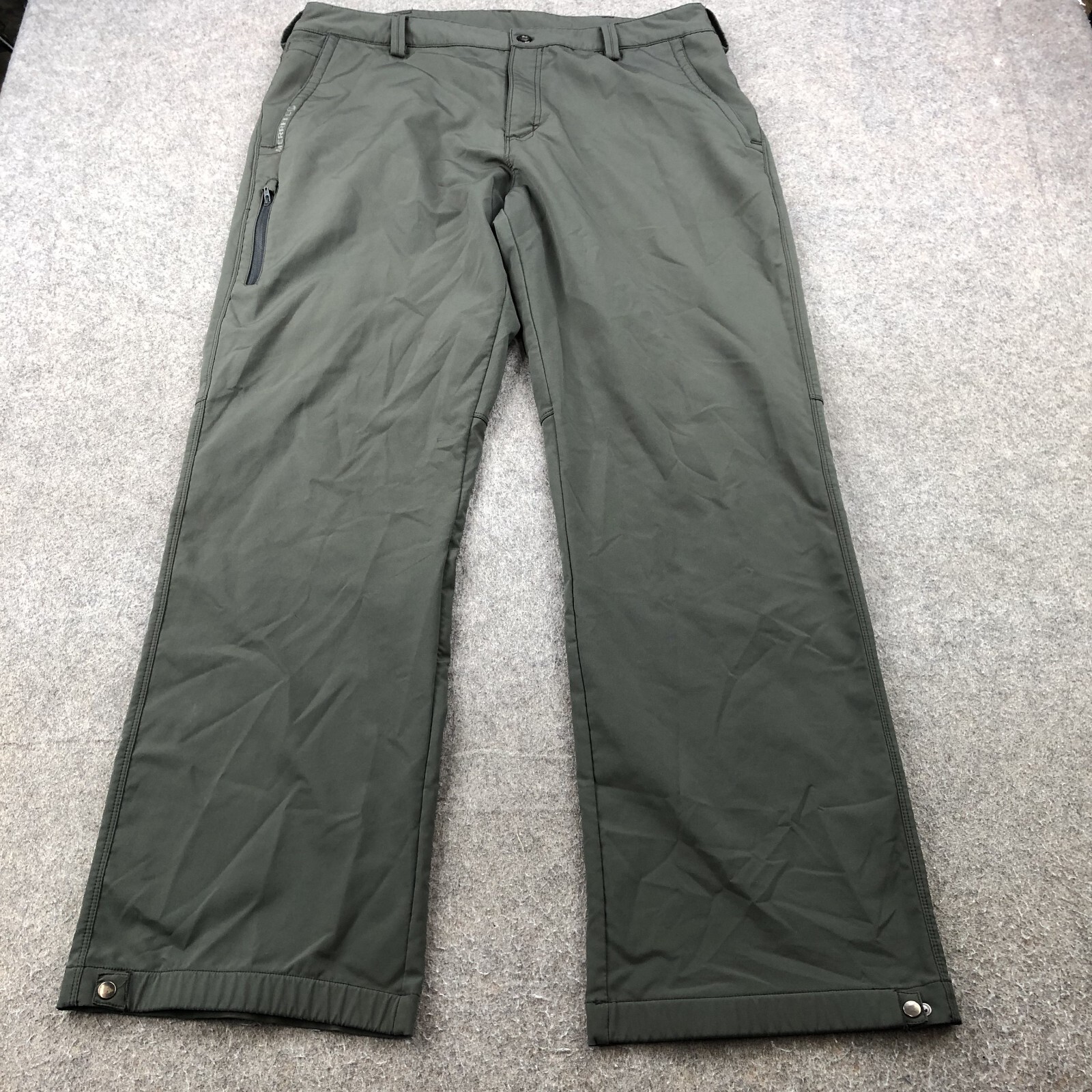 Merrell Pantalone Uomo 36 Grigio Escursionismo Caccia Outdoor Tasche Aeroblock 36x32*