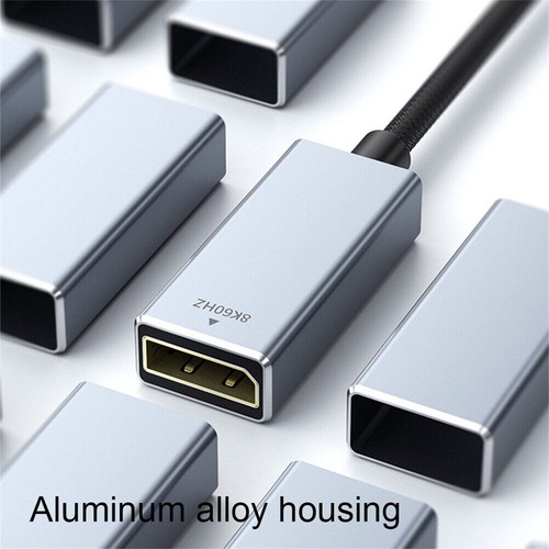 1 PC 8K 60Hz USB C To DisplayPort 1.4 Conversion Cable Accessories For Projector - Picture 10 of 19