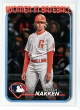 2024 Topps Alyssa Nakken San Francisco Giants #WIB-4