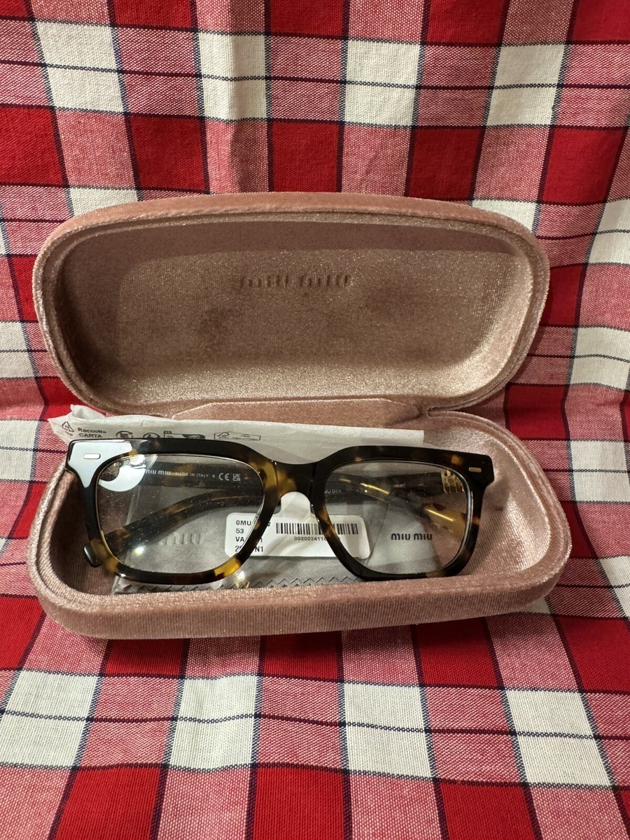 Brand New Miu Miu Authentic Eyeglasses MU 07XV VAU-1O1 | eBay