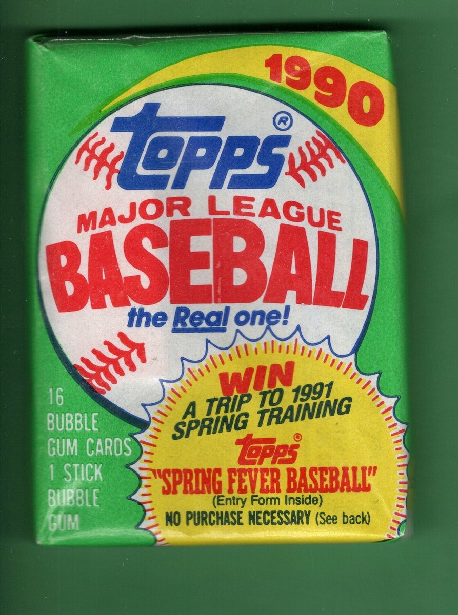 未開封 1990 TEAMSET MAJOR LEAGUE CARD topps 1990 MLB Debut