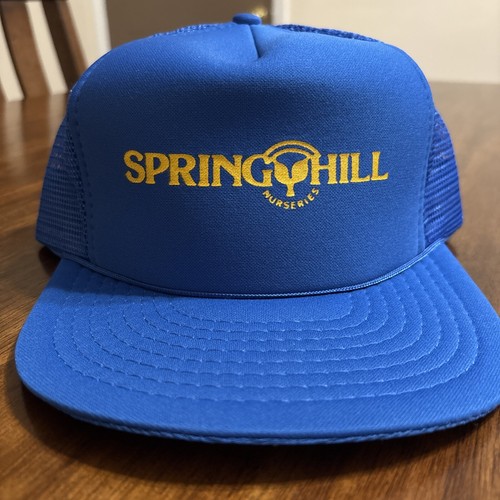 Vintage Spring Hill Nursery Foam Mesh SnapBack Trucker Hat