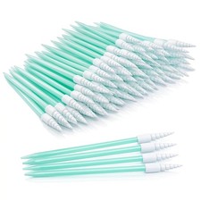 Lint Free Microfiber Swabs High Density Foam Sponge Cleaning Swabs Count 200