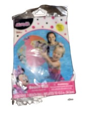 Disney Minnie Beach Ball Kids Inflatable 13.5in Pool Toy Pink New