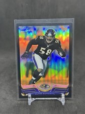 Elvis Dumervil 2013 Topps Chrome Black Refractor /299 #182 Ravens