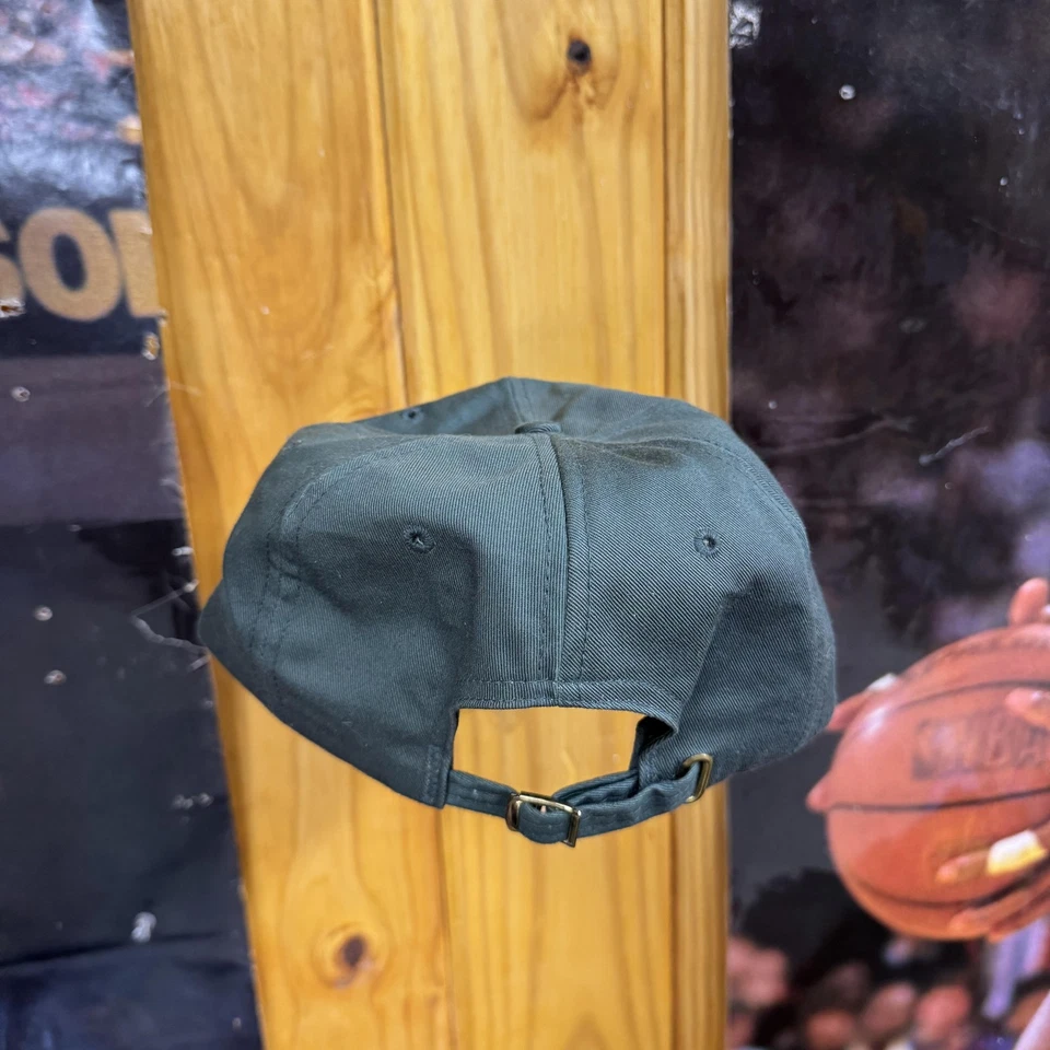 De colección Polo Ralph Lauren Sombrero Gorra Correa Trasera Verde Cresta Parche Hecho en EE. UU. Para Hombres Años 90 Foto 3 de 4