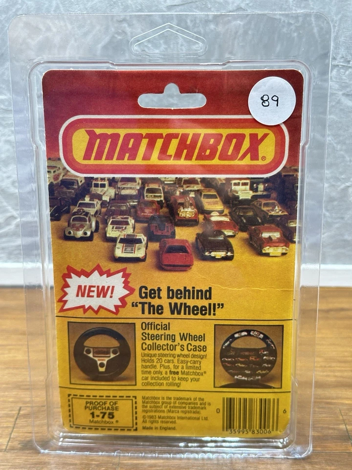 Vintage Matchbox Superfast No.68 Chevy Vampire Van 1983 Orange Carded RARE! - Image 3 of 4